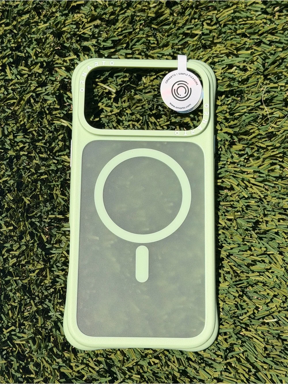 iPhone 17 Pro Max Case, Translucent Matte, Matcha